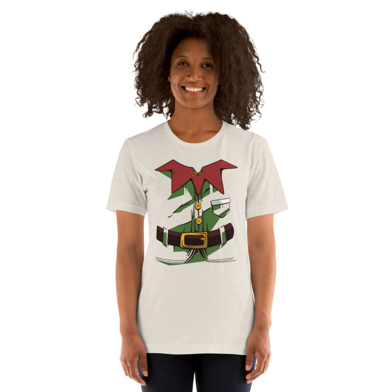 Weihnachtselfen-Kostüm Unisex-T-Shirt