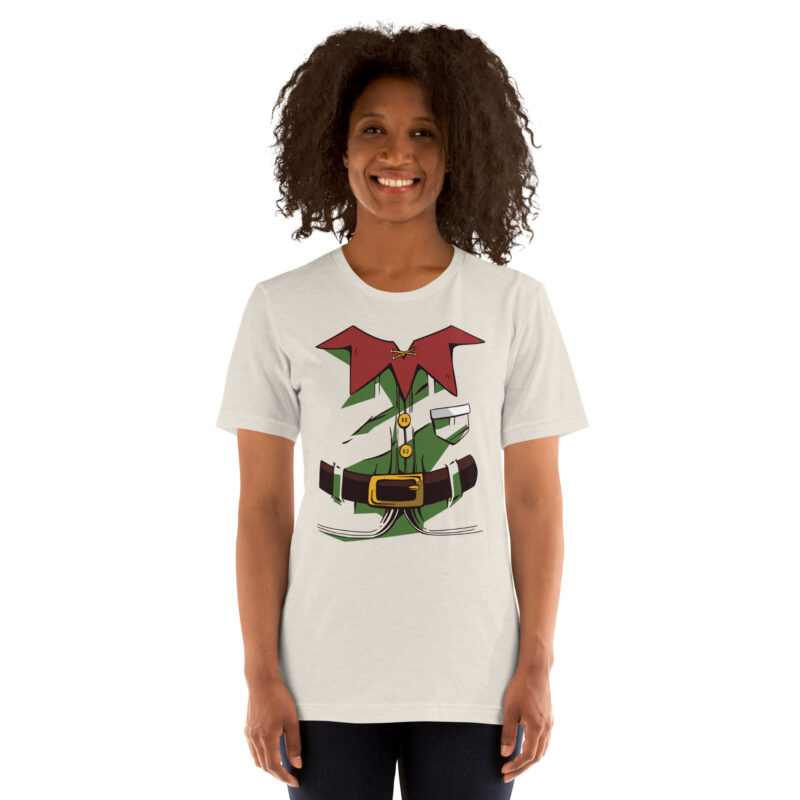 Weihnachtselfen-Kostüm Unisex-T-Shirt – T-Shirts – klamottn.de