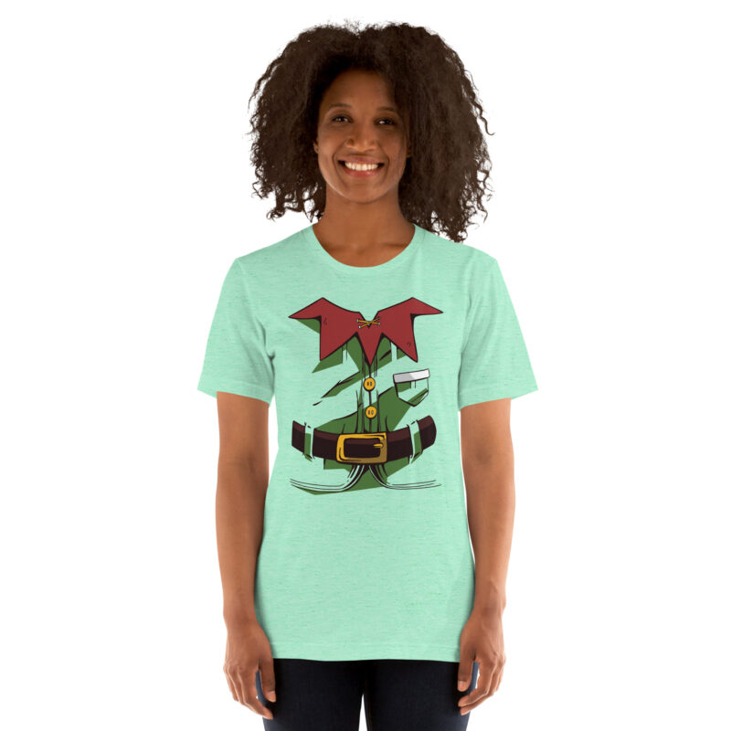 Weihnachtselfen-Kostüm Unisex-T-Shirt – T-Shirts – klamottn.de