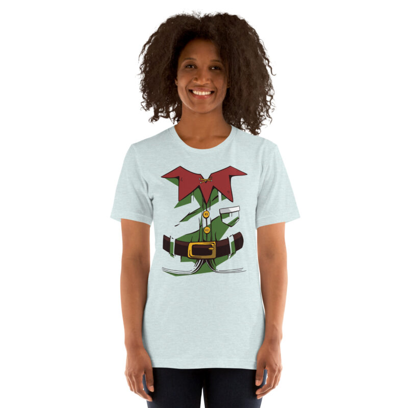 Weihnachtselfen-Kostüm Unisex-T-Shirt – T-Shirts – klamottn.de