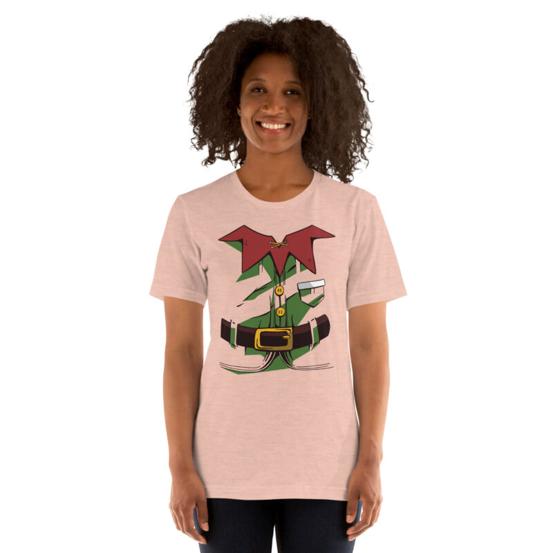 Weihnachtselfen-Kostüm Unisex-T-Shirt – T-Shirts – klamottn.de