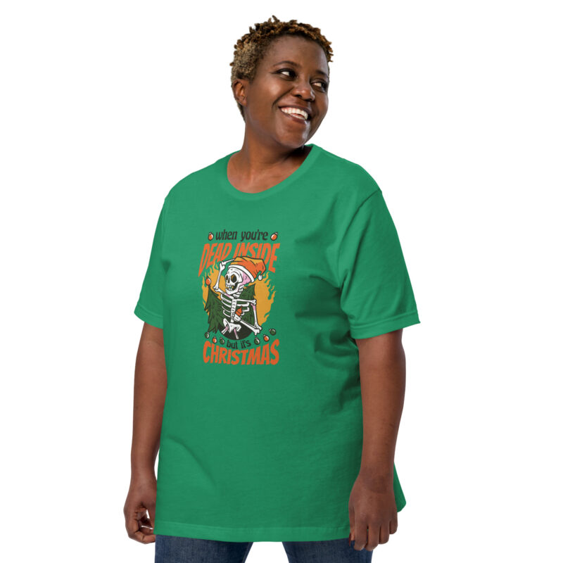 Wenn du dich leer fühlst, aber Weihnachten ist Unisex-T-Shirt – T-Shirts – klamottn.de