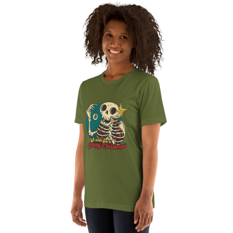 Gruseliges Weihnachtsfest Unisex-T-Shirt – T-Shirts – klamottn.de