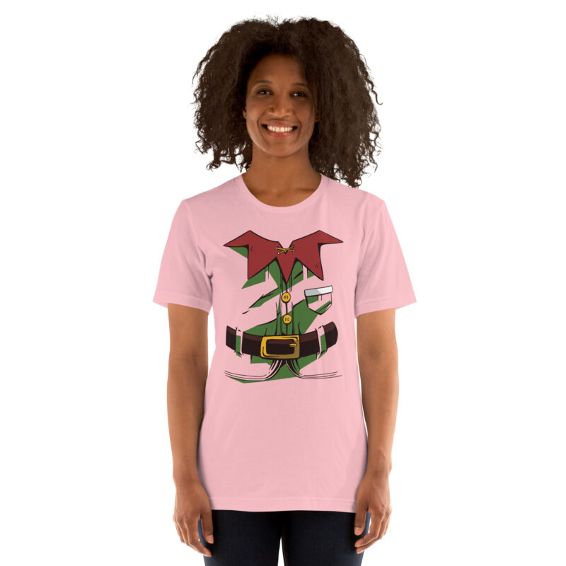 Weihnachtselfen-Kostüm Unisex-T-Shirt – T-Shirts – klamottn.de