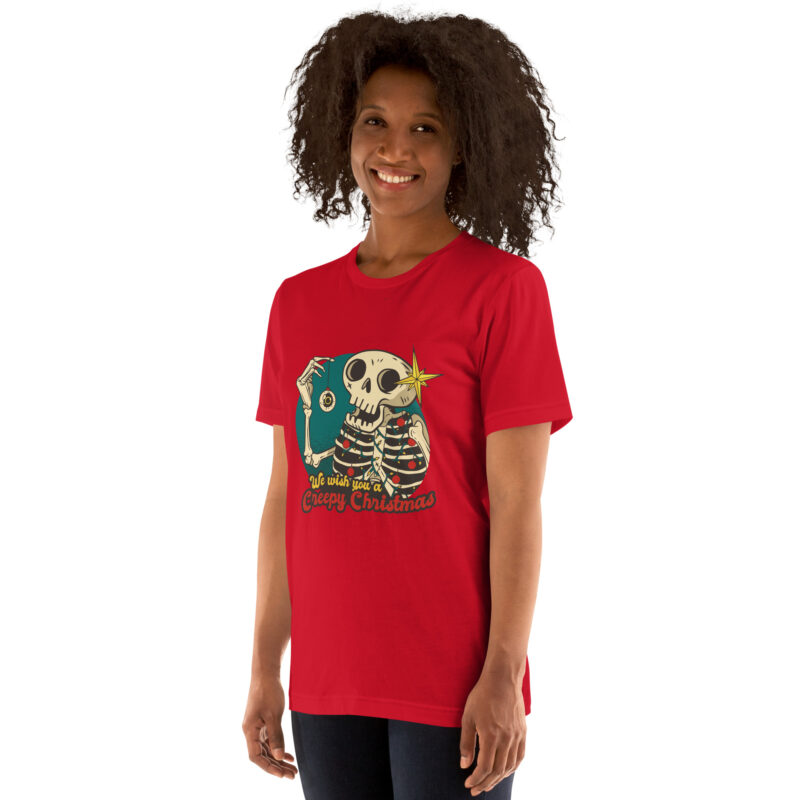 Gruseliges Weihnachtsfest Unisex-T-Shirt – T-Shirts – klamottn.de