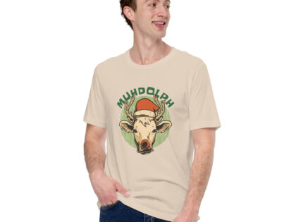 Muhdolph das Weihnachtskuh-Rentier Unisex-T-Shirt – T-Shirts – klamottn.de Muhdolph das Weihnachtskuh-Rentier Unisex-T-Shirt – T-Shirts – klamottn.de