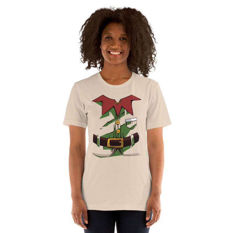 Weihnachtselfen-Kostüm Unisex-T-Shirt – T-Shirts – klamottn.de