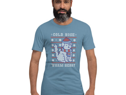 Kalte Nase, warmes Herz Unisex-T-Shirt – T-Shirts – klamottn.de Kalte Nase, warmes Herz Unisex-T-Shirt – T-Shirts – klamottn.de