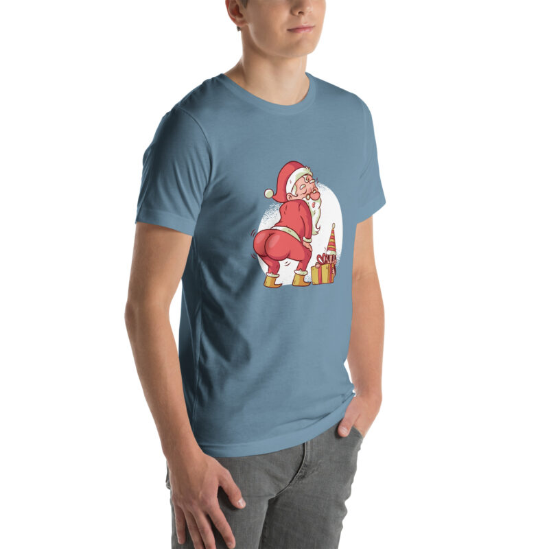 Twerkender Weihnachtsmann Unisex-T-Shirt