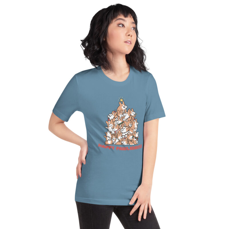 Frohe Pfotentage Unisex-T-Shirt – T-Shirts – klamottn.de