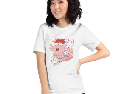 Festlicher Axolotl im Weihnachtszauber Unisex-T-Shirt – T-Shirts – klamottn.de Festlicher Axolotl im Weihnachtszauber Unisex-T-Shirt – T-Shirts – klamottn.de