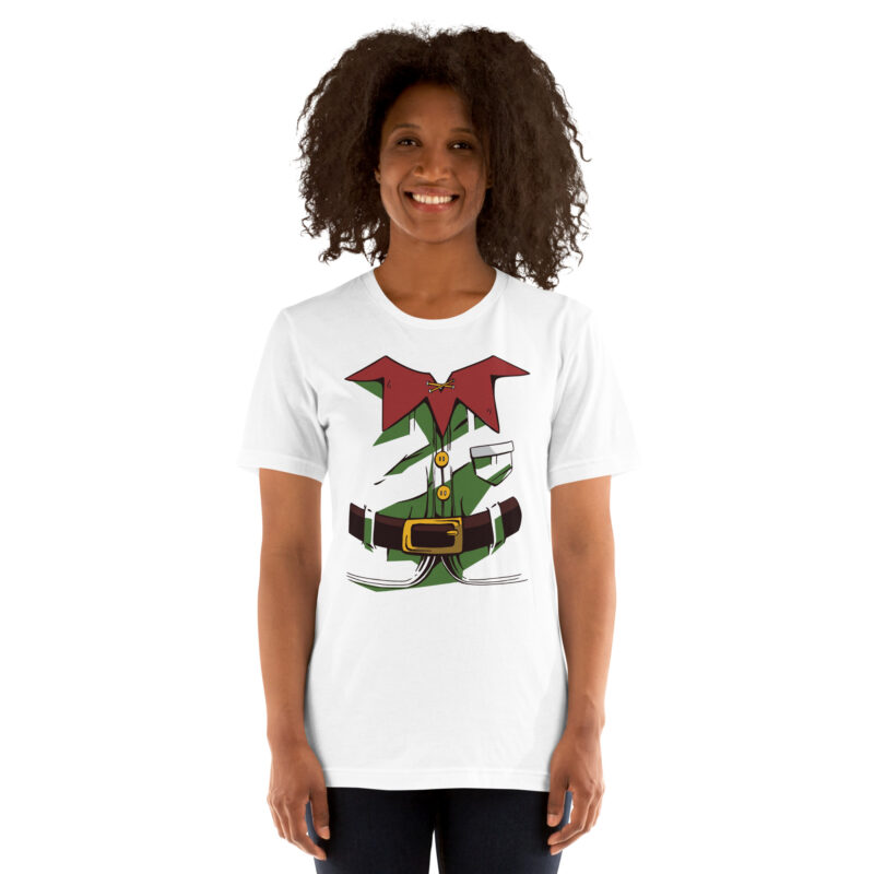 Weihnachtselfen-Kostüm Unisex-T-Shirt – T-Shirts – klamottn.de