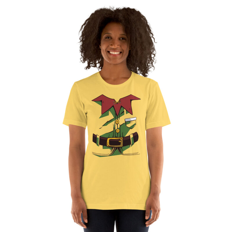 Weihnachtselfen-Kostüm Unisex-T-Shirt – T-Shirts – klamottn.de