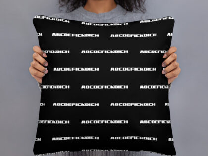 ABCDEFICKDICH Alphabet Humor Basic-Kissen – Home & Living – klamottn.de ABCDEFICKDICH Alphabet Humor Basic-Kissen – Home & Living – klamottn.de