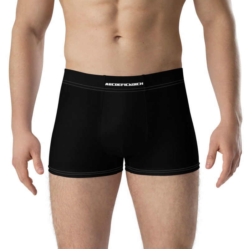 Abcdefickdich alphabet humor boxer shorts