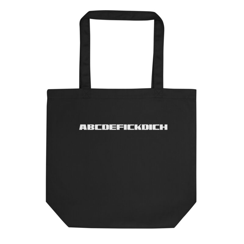 ABCDEFICKDICH Alphabet Humor Stoffbeutel – Accessoires – klamottn.de