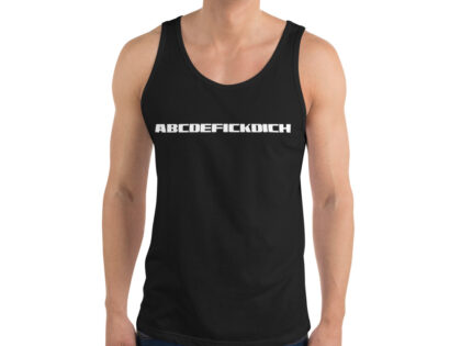ABCDEFICKDICH Alphabet Humor Unisex-Tank-Top – Tank Tops – klamottn.de ABCDEFICKDICH Alphabet Humor Unisex-Tank-Top – Tank Tops – klamottn.de