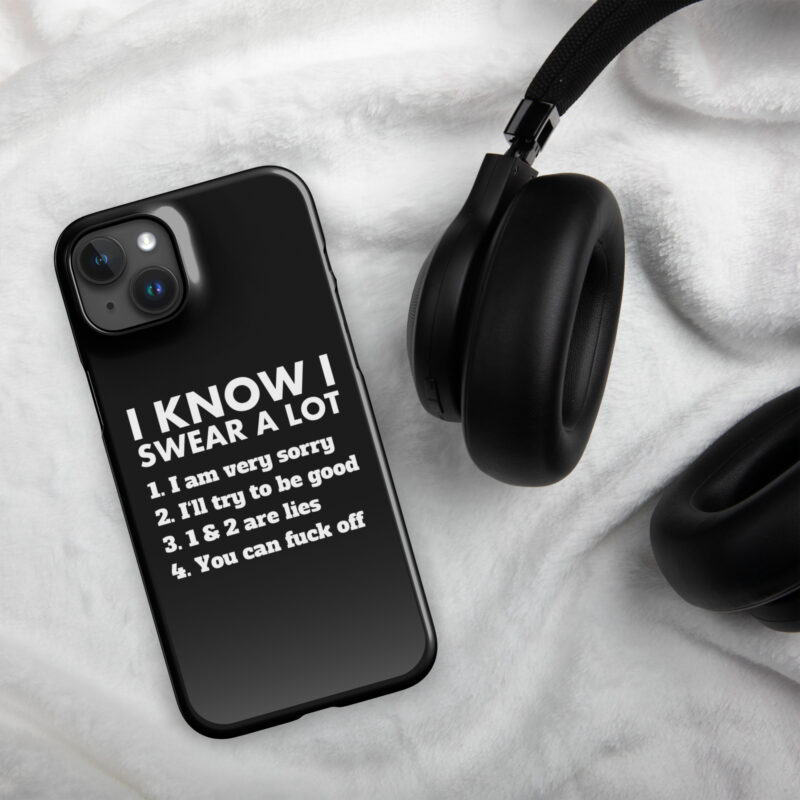 I know I swear a lot but you can fuck off iPhone®-Hülle