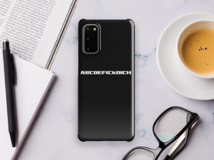 ABCDEFICKDICH Alphabet Humor Samsung®-Handyhülle – Accessoires – klamottn.de