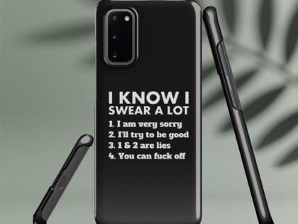 I know I swear a lot but you can fuck off Samsung®-Handyhülle – Accessoires – klamottn.de