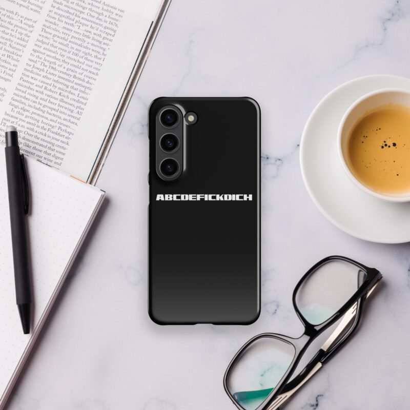 ABCDEFICKDICH Alphabet Humor Samsung®-Handyhülle – Accessoires – klamottn.de