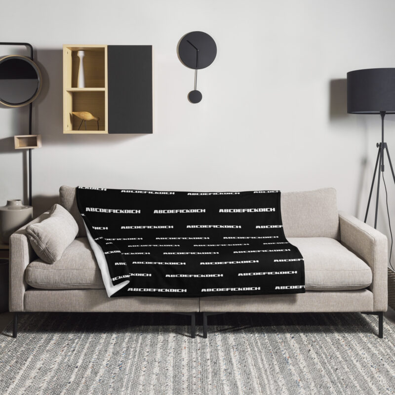 ABCDEFICKDICH Alphabet Humor Tagesdecke – Home & Living – klamottn.de
