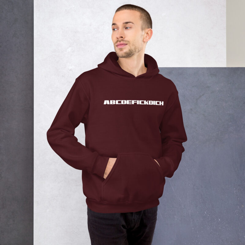 ABCDEFICKDICH Alphabet Humor Unisex-Hoodie – Hoodies – klamottn.de