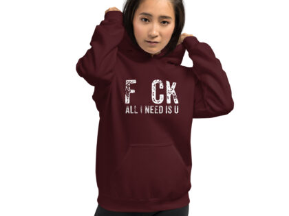 F_ck All I Need Is U Unisex-Hoodie – Hoodies – klamottn.de F_ck All I Need Is U Unisex-Hoodie – Hoodies – klamottn.de
