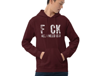 F_ck All I Need Is U Unisex-Hoodie – Hoodies – klamottn.de F_ck All I Need Is U Unisex-Hoodie – Hoodies – klamottn.de