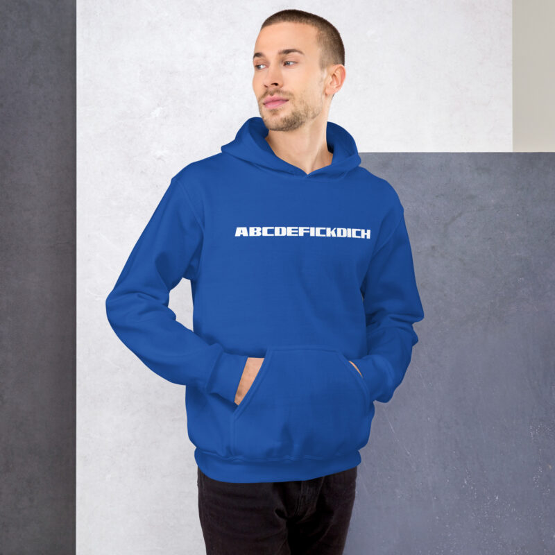 ABCDEFICKDICH Alphabet Humor Unisex-Hoodie – Hoodies – klamottn.de