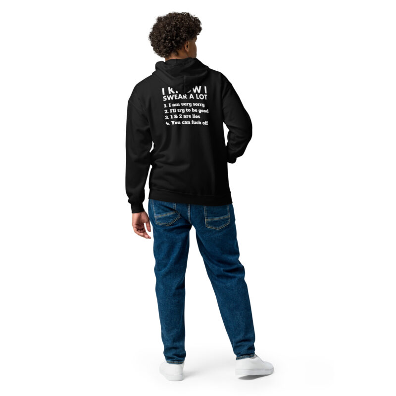 I know I swear a lot but you can fuck off Unisex-Zip-Hoodie – Jacken – klamottn.de