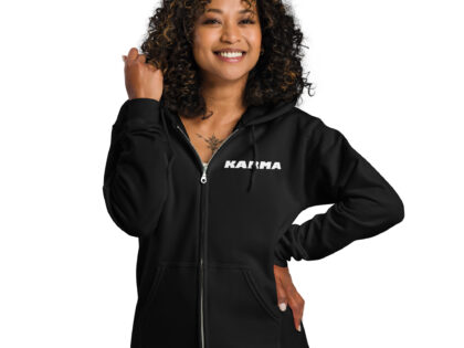 Karma Unisex-Zip-Hoodie – Zip Hoodies – klamottn.de Karma Unisex-Zip-Hoodie – Zip Hoodies – klamottn.de