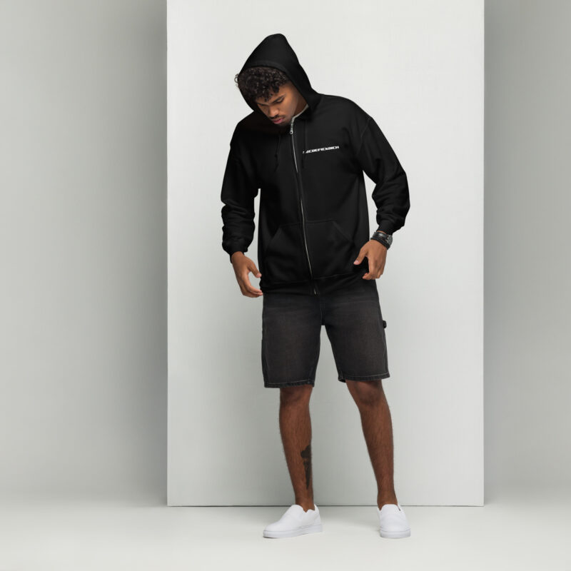 ABCDEFICKDICH Alphabet Humor Unisex-Zip-Hoodie