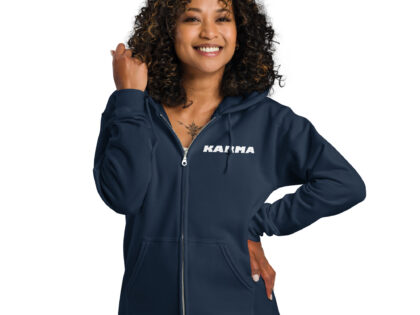 Karma Unisex-Zip-Hoodie – Zip Hoodies – klamottn.de Karma Unisex-Zip-Hoodie – Zip Hoodies – klamottn.de