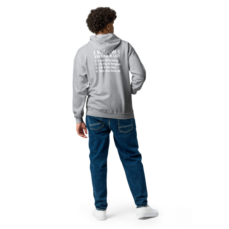 I know I swear a lot but you can fuck off Unisex-Zip-Hoodie – Jacken – klamottn.de