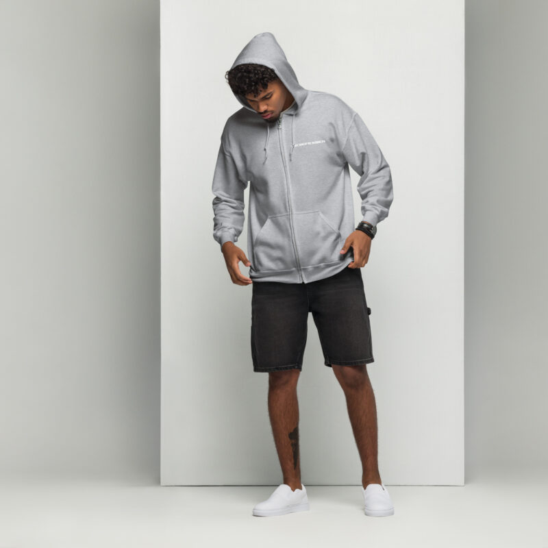 ABCDEFICKDICH Alphabet Humor Unisex-Zip-Hoodie