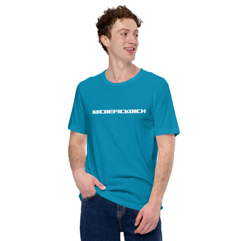 ABCDEFICKDICH Alphabet Humor Unisex-T-Shirt