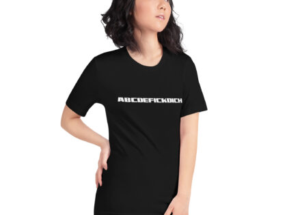 ABCDEFICKDICH Alphabet Humor Unisex-T-Shirt – T-Shirts – klamottn.de ABCDEFICKDICH Alphabet Humor Unisex-T-Shirt – T-Shirts – klamottn.de