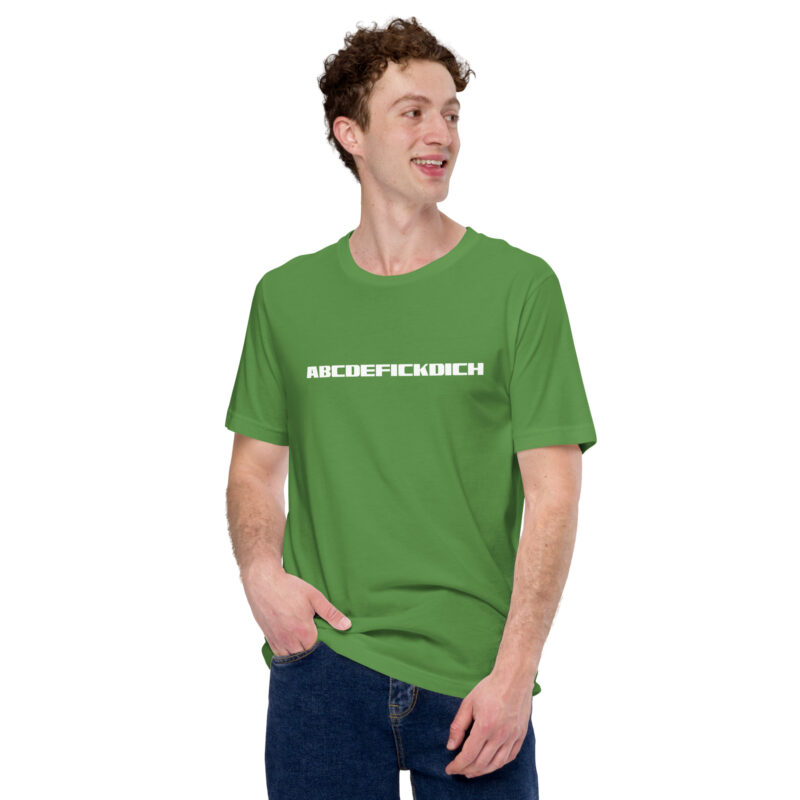 ABCDEFICKDICH Alphabet Humor Unisex-T-Shirt