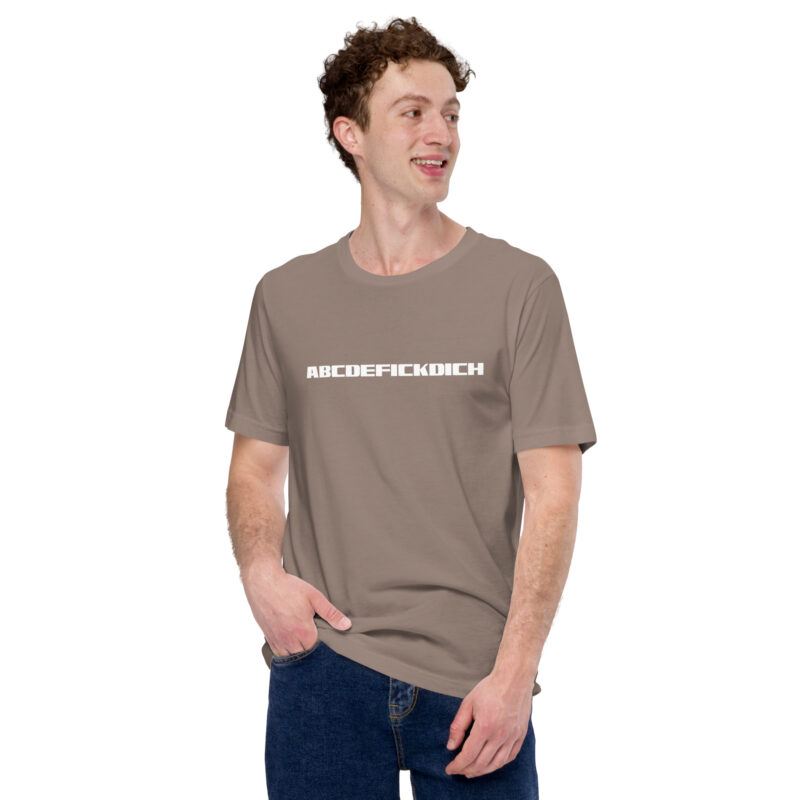 ABCDEFICKDICH Alphabet Humor Unisex-T-Shirt