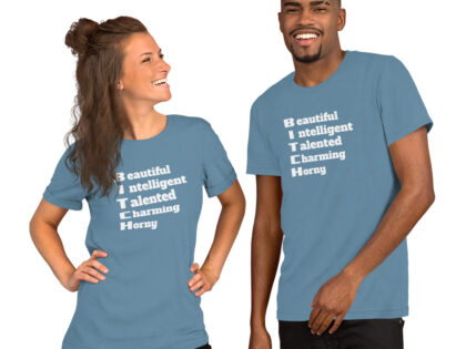 Bitch Beautiful Intelligent Talented Charming Horny Unisex-T-Shirt – T-Shirts – klamottn.de Bitch Beautiful Intelligent Talented Charming Horny Unisex-T-Shirt – T-Shirts – klamottn.de