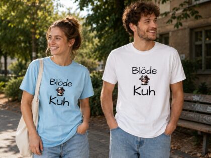 Blöde Kuh Unisex-T-Shirt – T-Shirts – Klamottn™