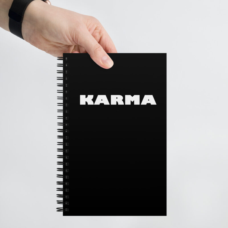 Karma Spiral-Notizblock – Accessoires – klamottn.de