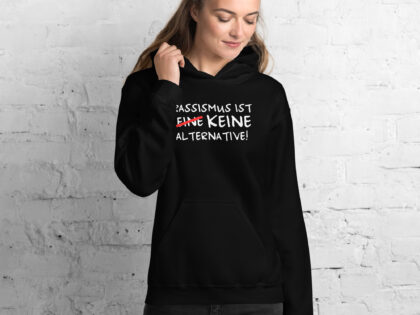 Rassismus ist keine Alternative Unisex-Hoodie – Hoodies – klamottn.de Rassismus ist keine Alternative Unisex-Hoodie – Hoodies – klamottn.de