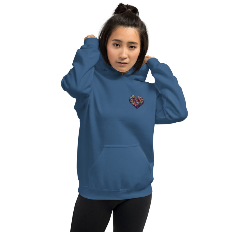 United in Love Valentinstag Unisex-Hoodie