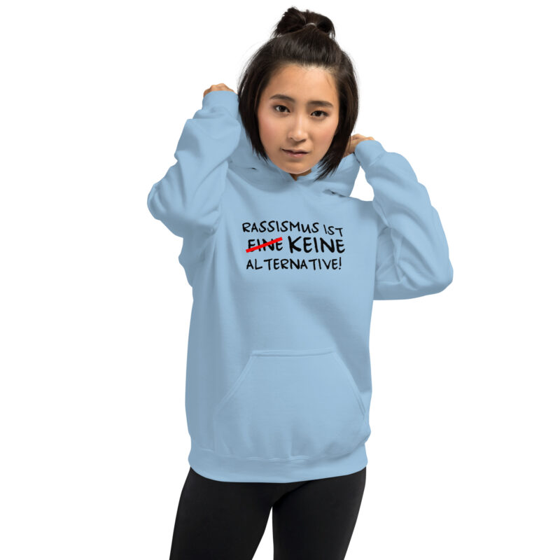 Rassismus ist keine Alternative Unisex-Hoodie – Hoodies – klamottn.de