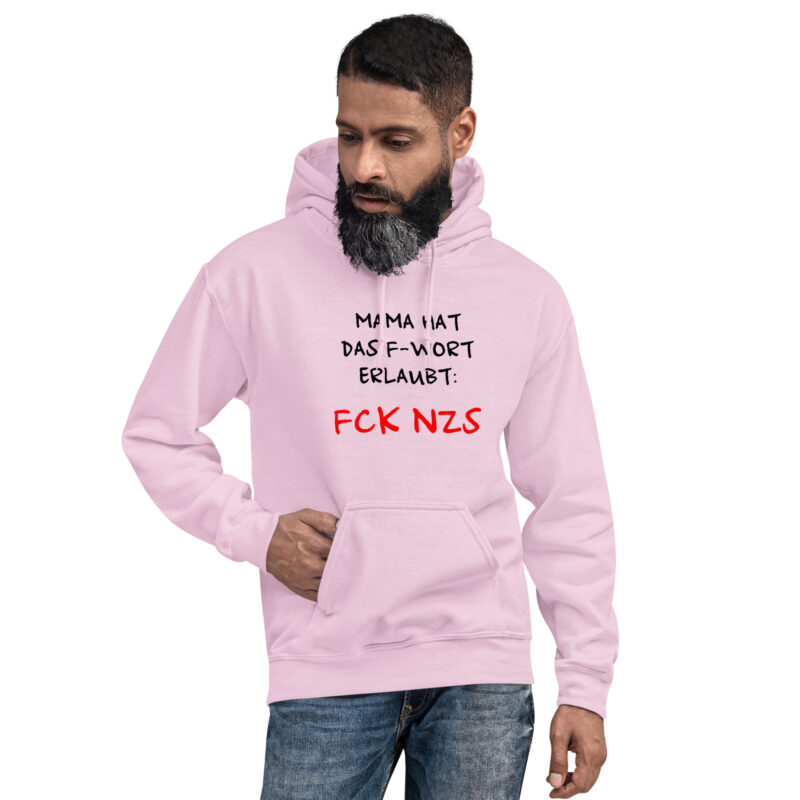 Mama hat das F-Wort erlaubt: FCK NZS Unisex-Hoodie – Hoodies – klamottn.de