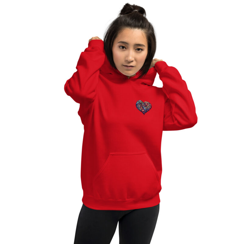 United in Love Valentinstag Unisex-Hoodie