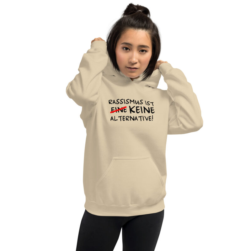 Rassismus ist keine Alternative Unisex-Hoodie – Hoodies – klamottn.de