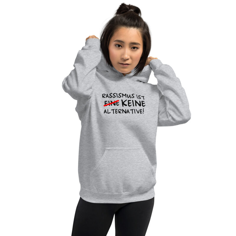 Rassismus ist keine Alternative Unisex-Hoodie – Hoodies – klamottn.de